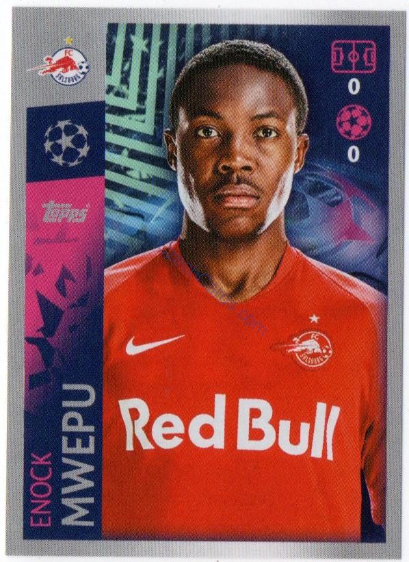 Enock Mwepu 2019/20 Topps sticker #413 