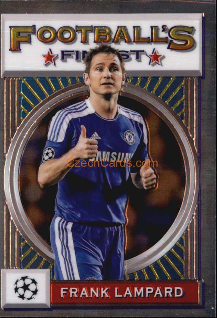 Frank Lampard 2021/22 Topps Finest Flashbacks UEFA #8
