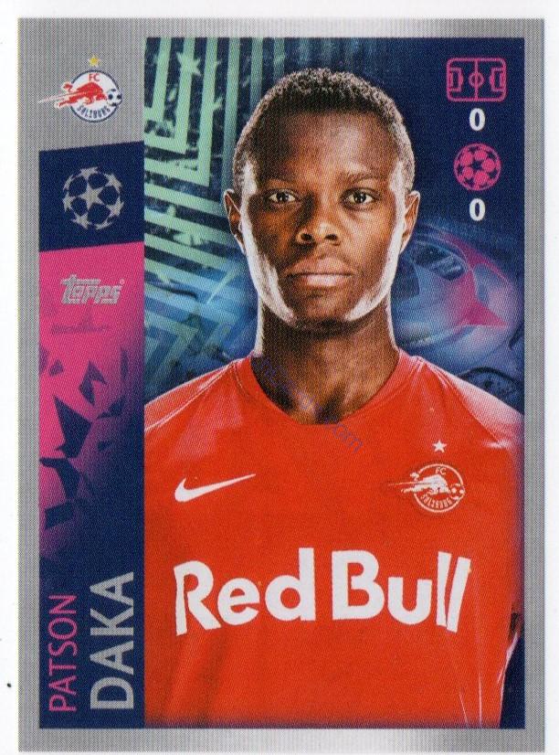 Patson Daka 2019/20 Topps sticker #420 ROOKIE