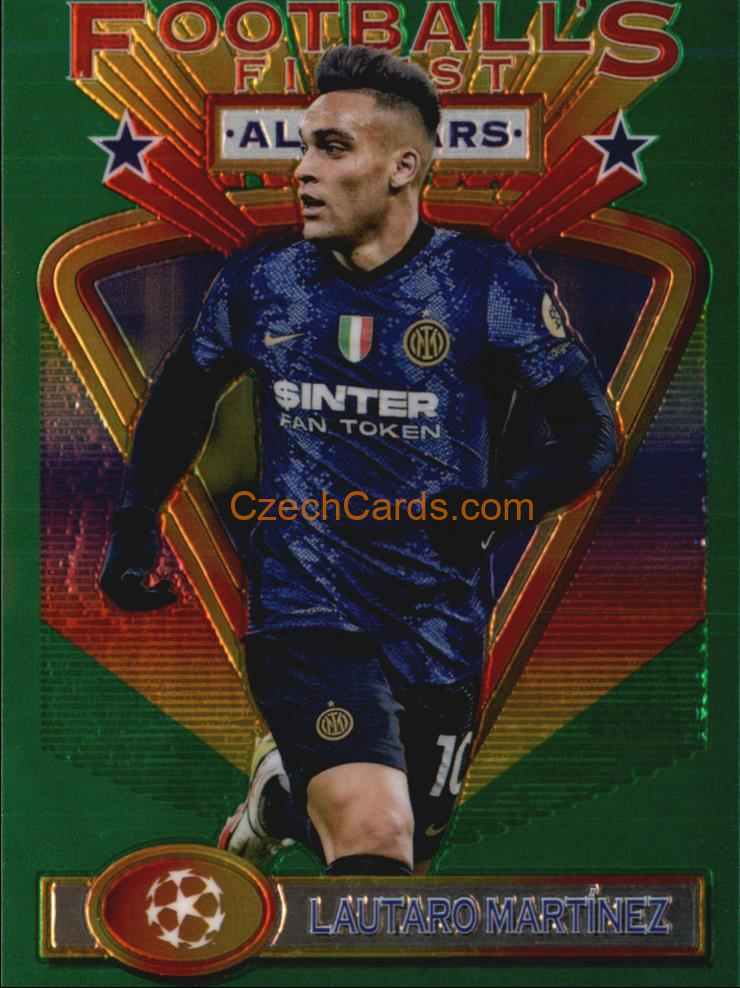 Lautaro Martínez 2021/22 Topps Finest Flashbacks UEFA #18