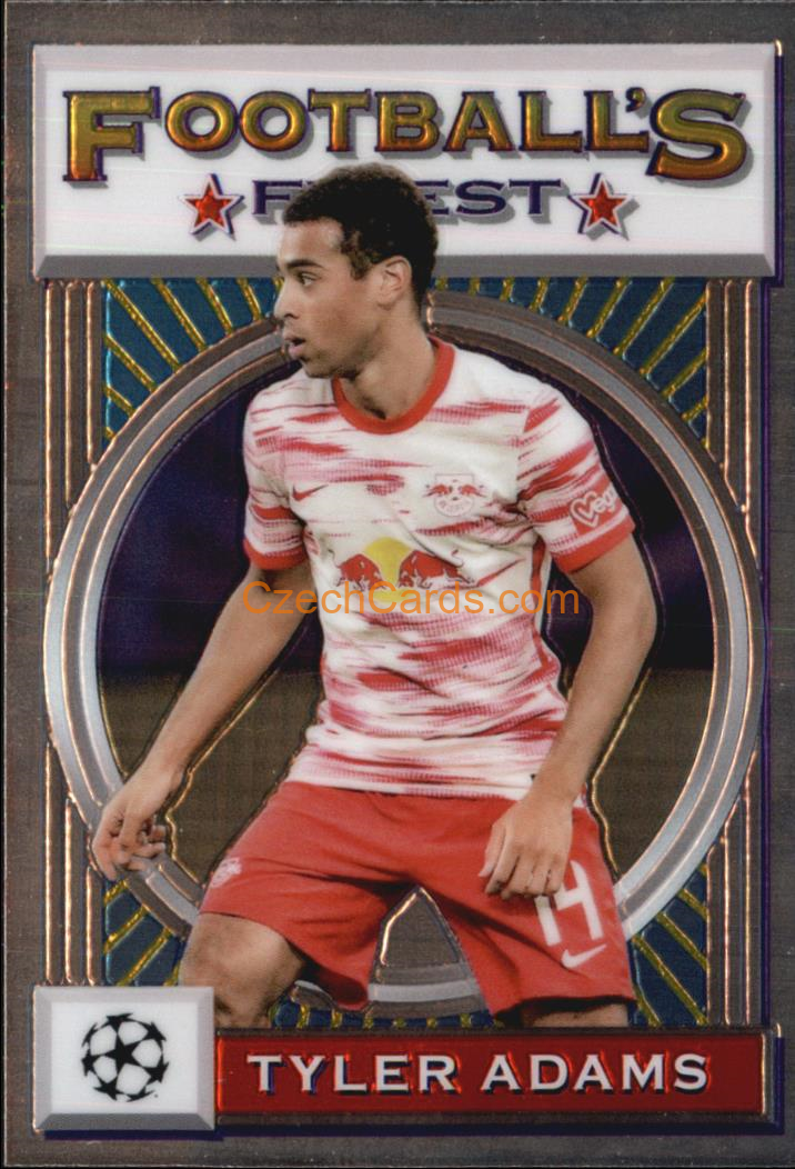 Tyler Adams 2021/22 Topps Finest Flashbacks UEFA #44