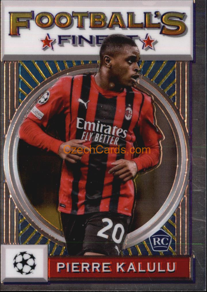 Pierre Kalulu 2021/22 Topps Finest Flashbacks UEFA #45