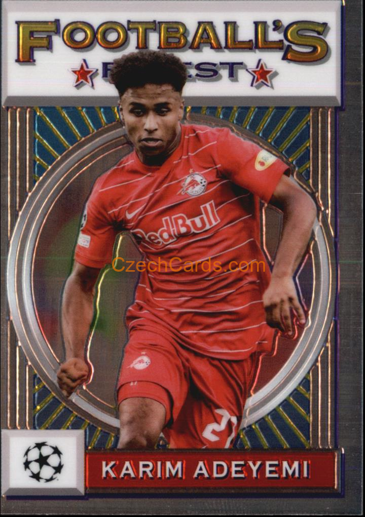 Karim Adeyemi 2021/22 Topps Finest Flashbacks UEFA #74