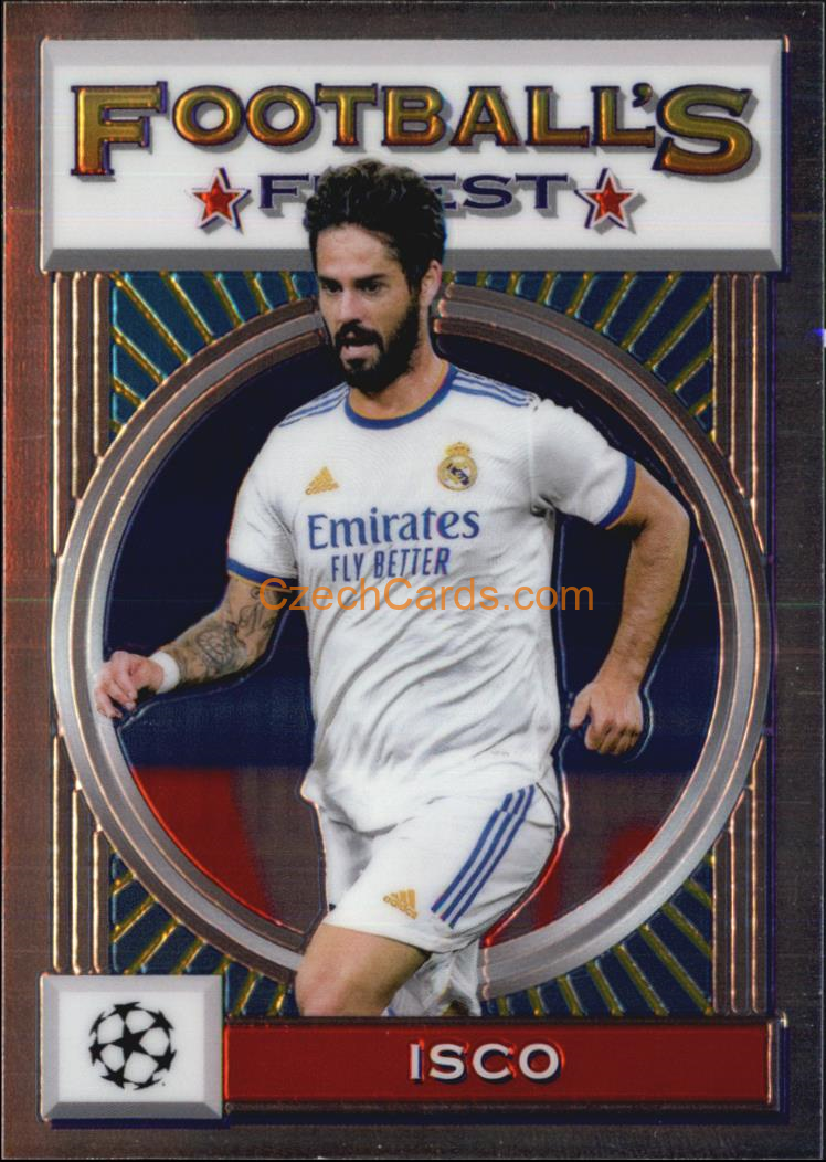 Isco 2021/22 Topps Finest Flashbacks UEFA #88