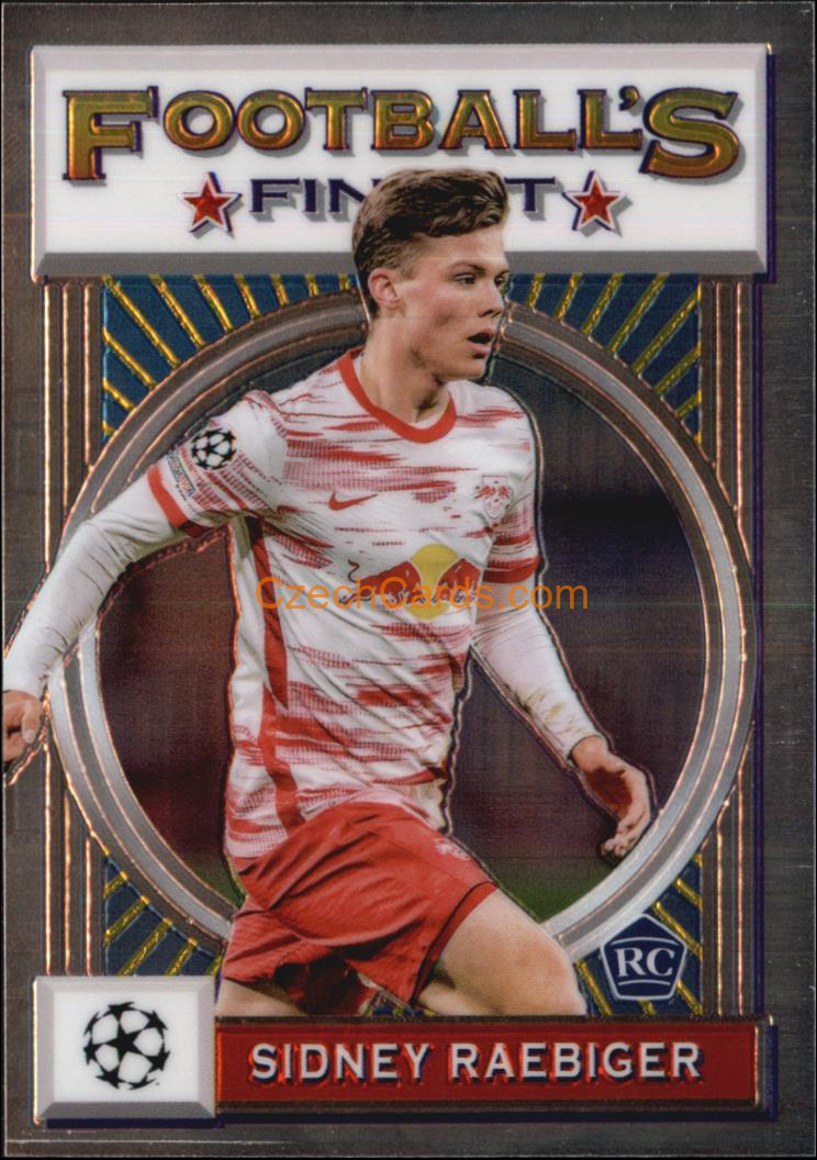 Sidney Raebiger 2021/22 Topps Finest Flashbacks UEFA #108 RC