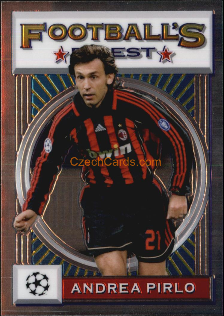 Andrea Pirlo 2021/22 Topps Finest Flashbacks UEFA #122