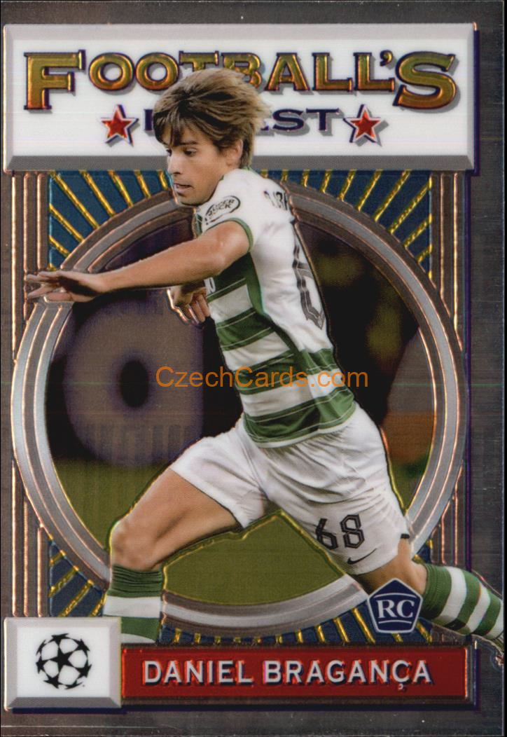 Daniel Bragança 2021/22 Topps Finest Flashbacks UEFA #123 RC