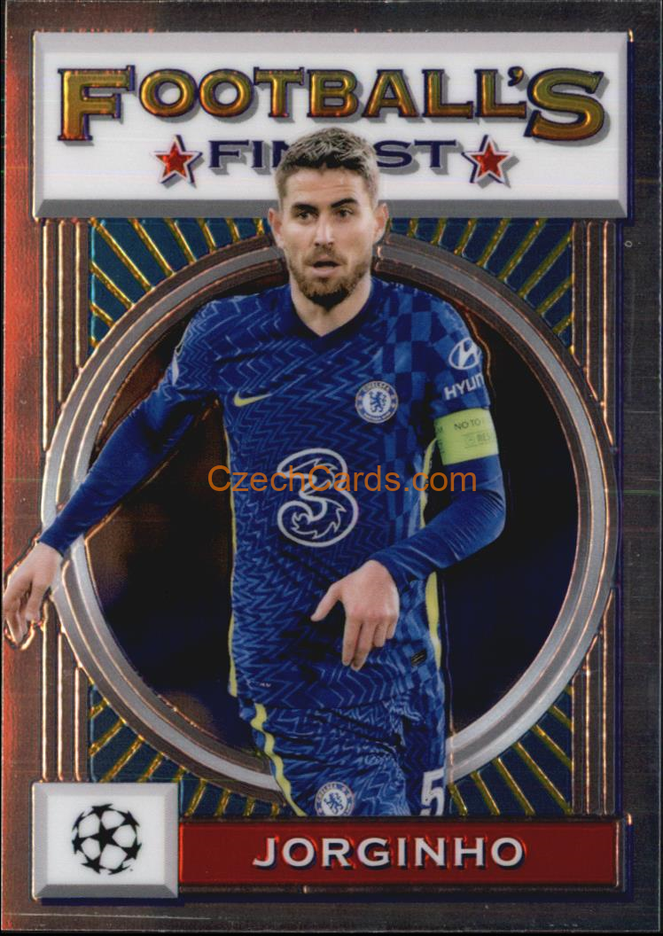 Jorginho 2021/22 Topps Finest Flashbacks UEFA #133
