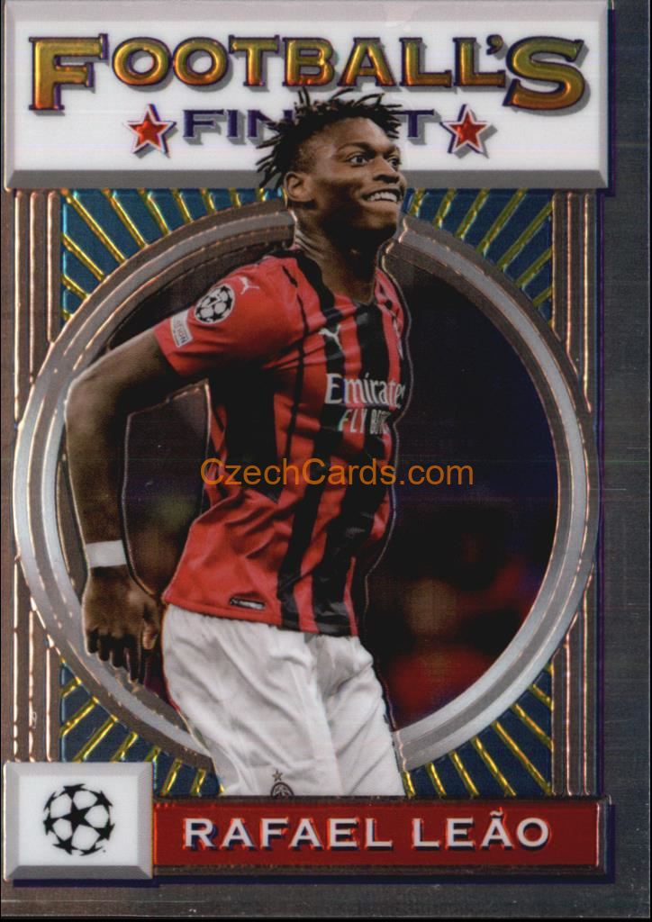 Rafael Leão 2021/22 Topps Finest Flashbacks UEFA #139