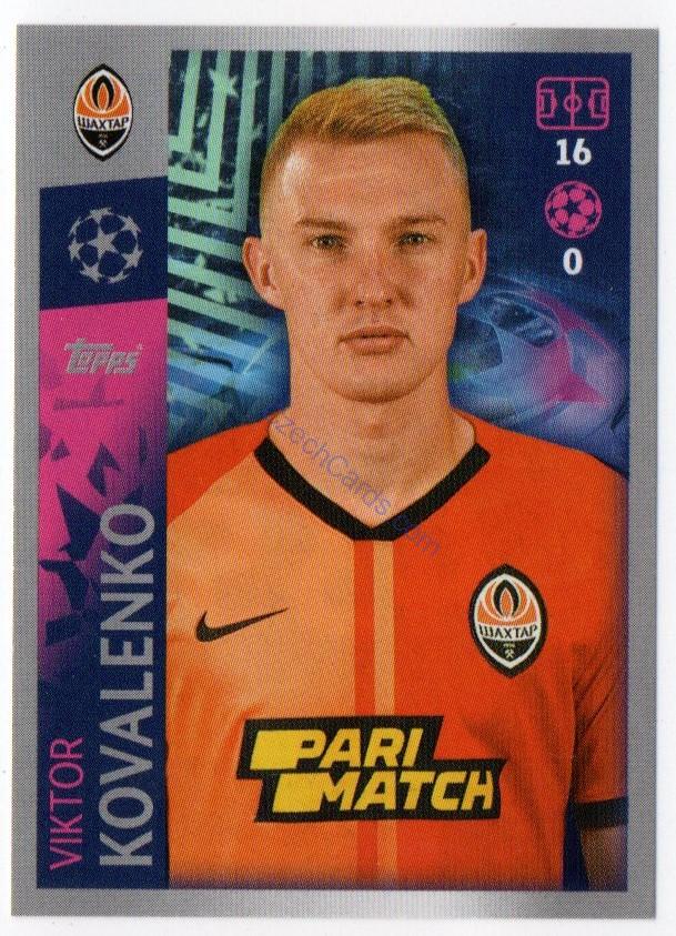 Viktor Kovalenko 2019/20 Topps sticker #435