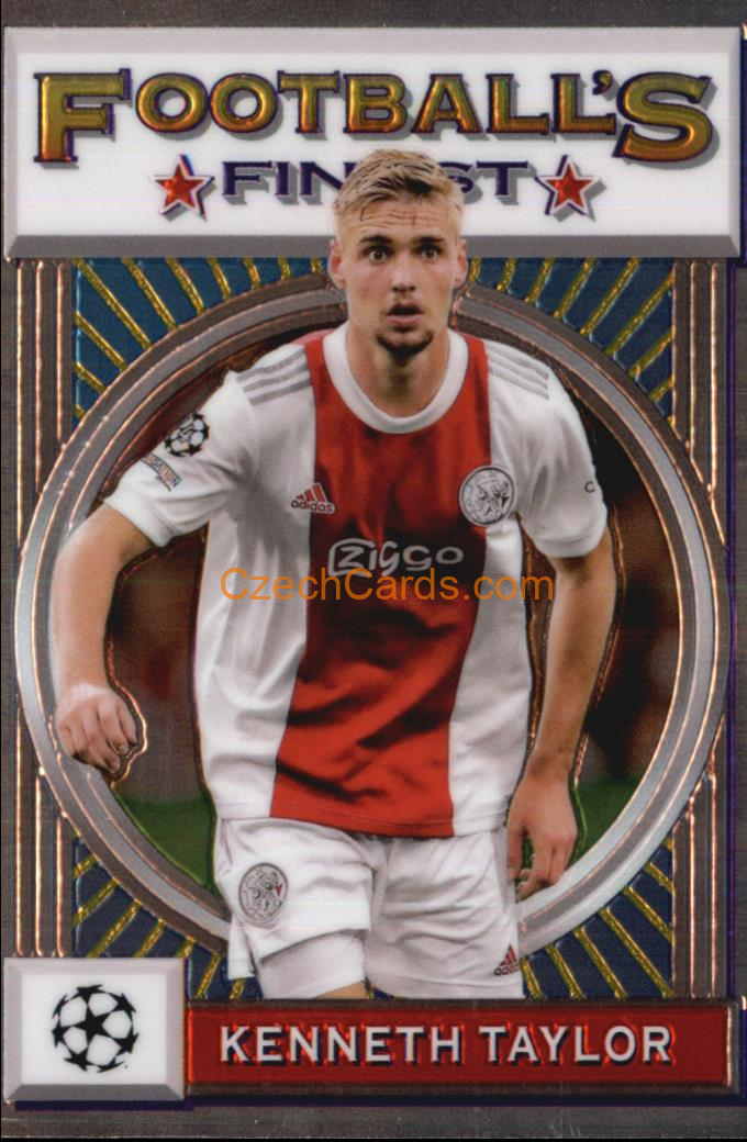 Kenneth Taylor 2021/22 Topps Finest Flashbacks UEFA #183