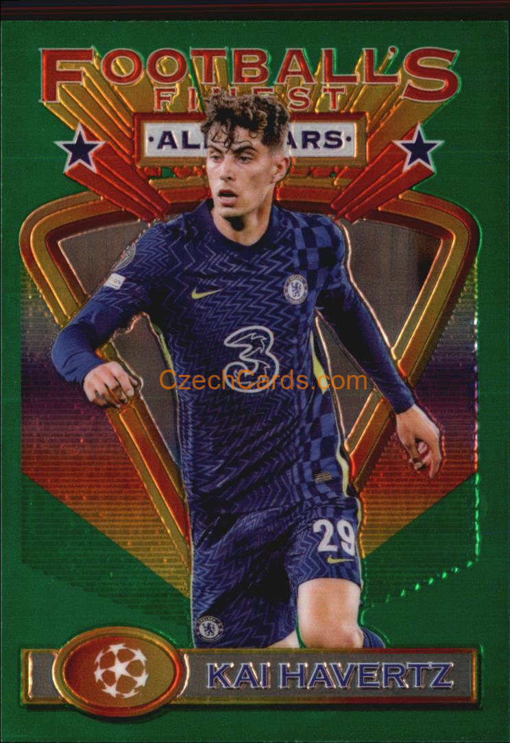 Kai Havertz 2021/22 Topps Finest Flashbacks UEFA #184