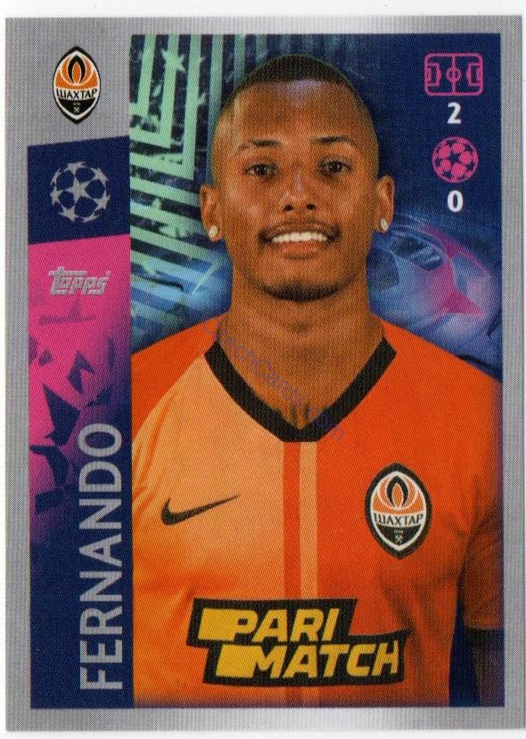 Fernando 2019/20 Topps sticker #438