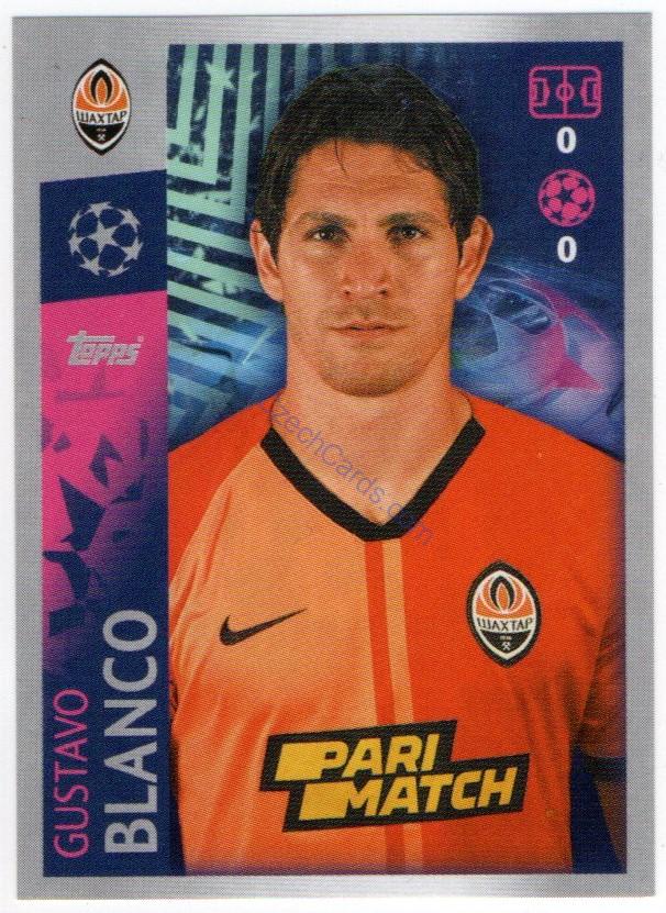 Gustavo Blanco 2019/20 Topps sticker #439