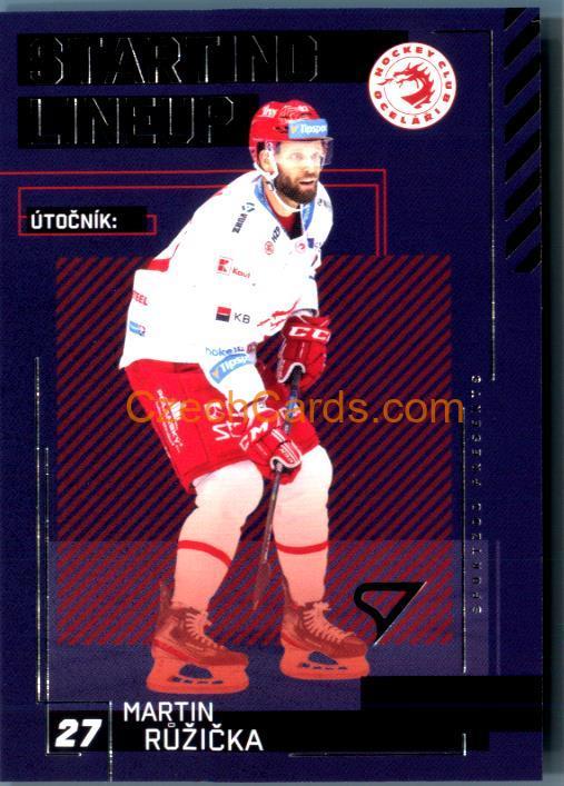 MARTIN RŮŽIČKA 2023/24 SportZoo Tipsport EHL Staring Lineup #SL-05
