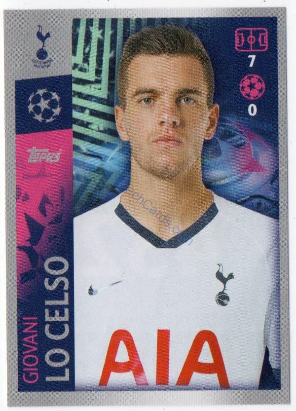 Giovani Lo Celso 2019/20 Topps sticker #452