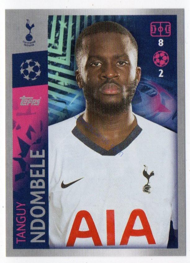 Tanguy Ndombele 2019/20 Topps sticker #453