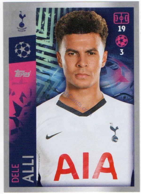 Dele Alli 2019/20 Topps sticker #455