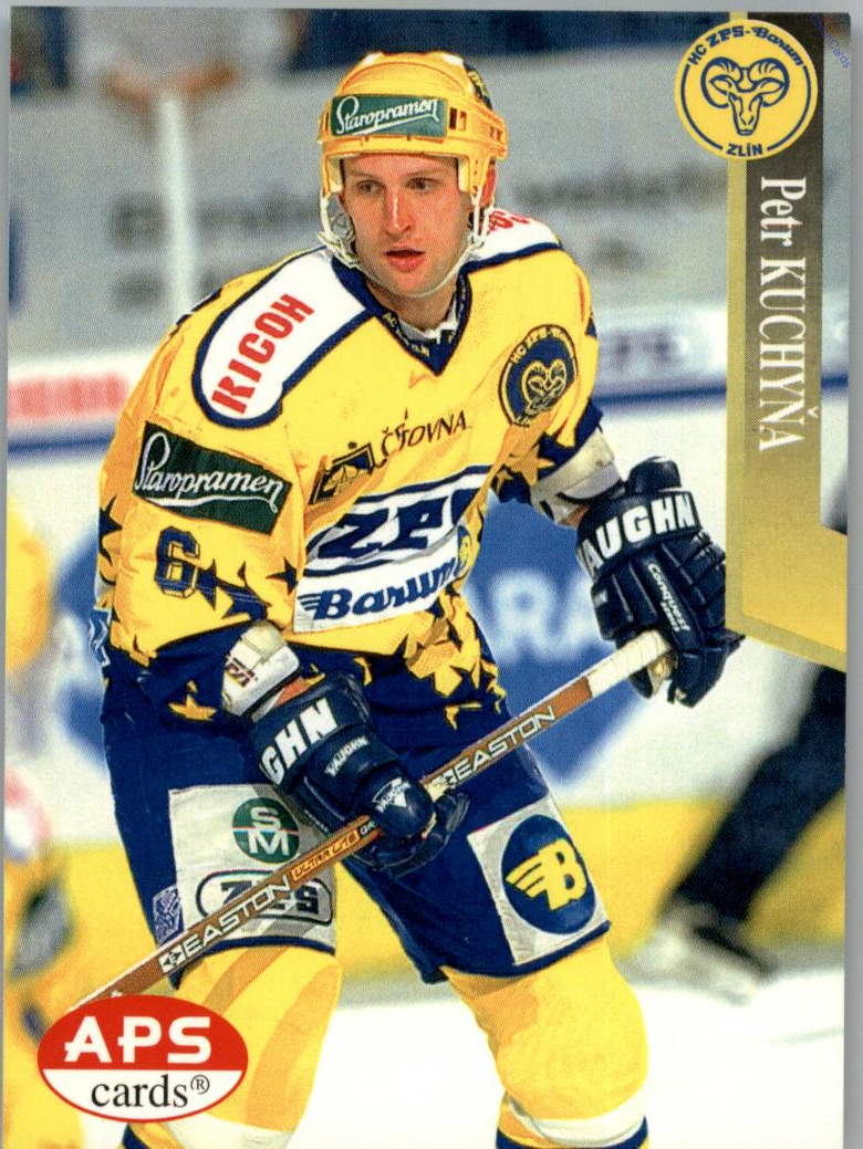 Petr Kuchyňa APS 97/98 hokejová karta #57