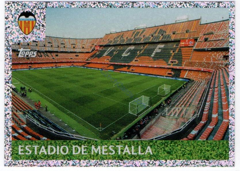 Estadio de Mestalla 2019/20 Topps sticker #461