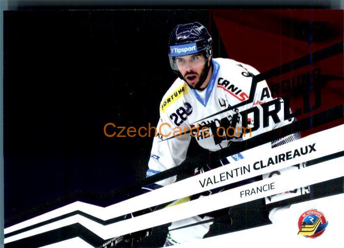 VALENTIN CLAIREAUX 2023/24 SportZoo Tipsport EHL Around The World #AW-15