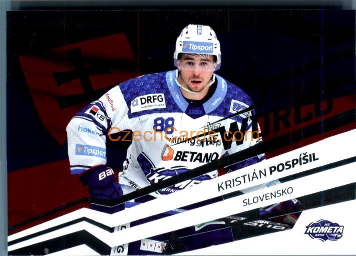 KRISTIÁN POSPÍŠIL 2023/24 SportZoo Tipsport EHL Around The World #AW-25