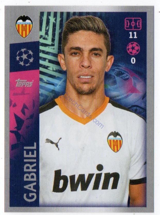 Gabriel Paulista 2019/20 Topps sticker #464