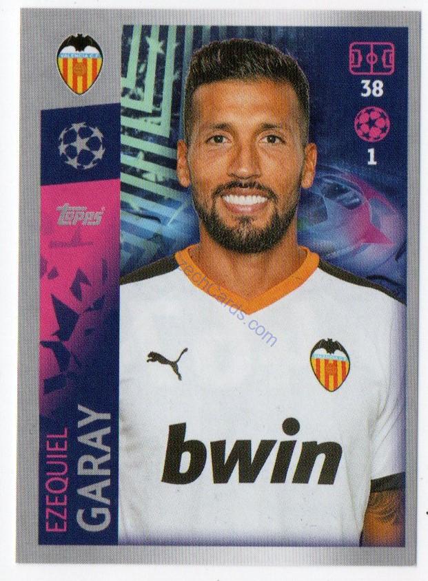 Ezequiel Garay 2019/20 Topps sticker #467