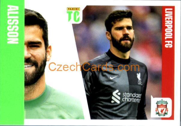 Alisson 2022 Panini Top Class Sticker #49