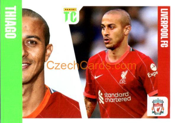 Thiago Alcántara 2022 Panini Top Class Sticker #60
