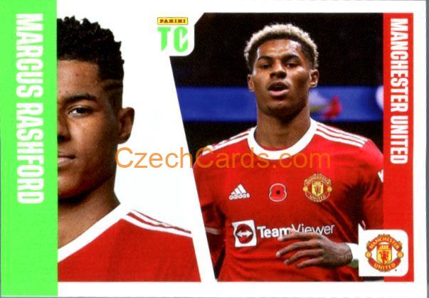 Marcus Rashford 2022 Panini Top Class Sticker #109