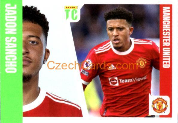Jadon Sancho 2022 Panini Top Class Sticker #110