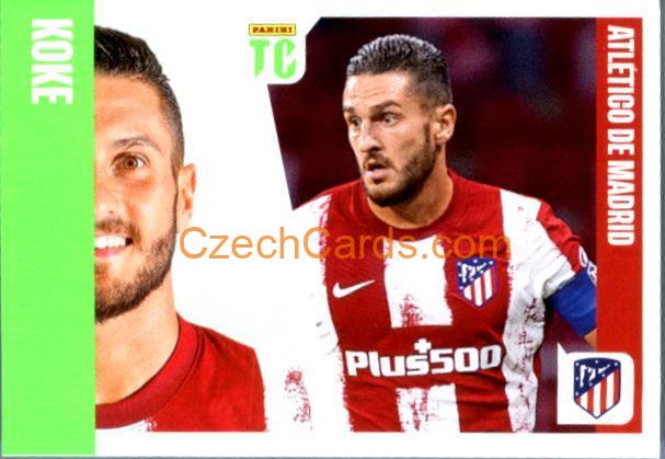 Koke 2022 Panini Top Class Sticker #128