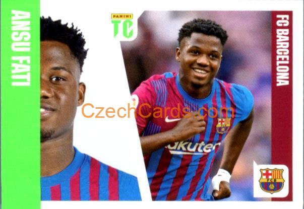 Ansu Fati 2022 Panini Top Class Sticker #159