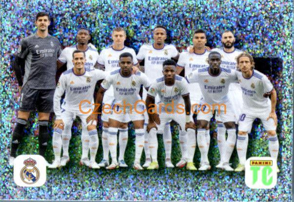 Celebration Real Madrid 2022 Panini Top Class Sticker foil #161