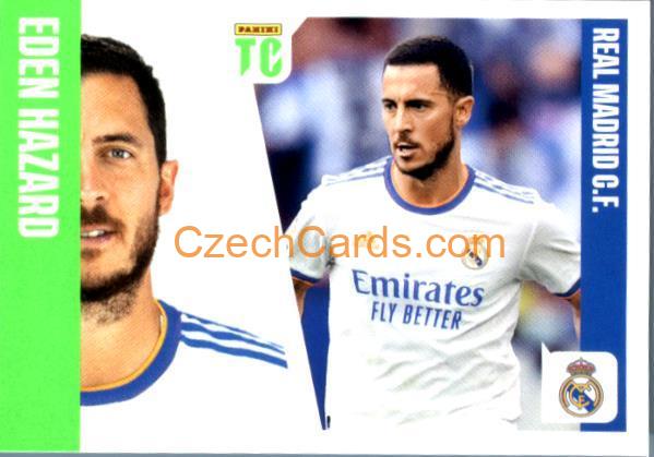 Eden Hazard 2022 Panini Top Class Sticker #181