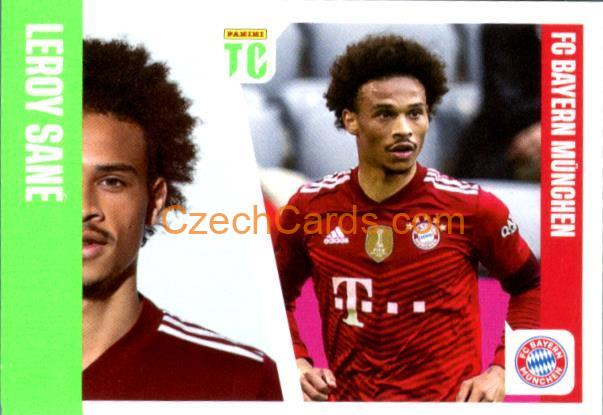 Leroy Sané 2022 Panini Top Class Sticker #254