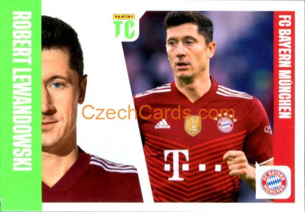 Robert Lewandowski 2022 Panini Top Class Sticker #255