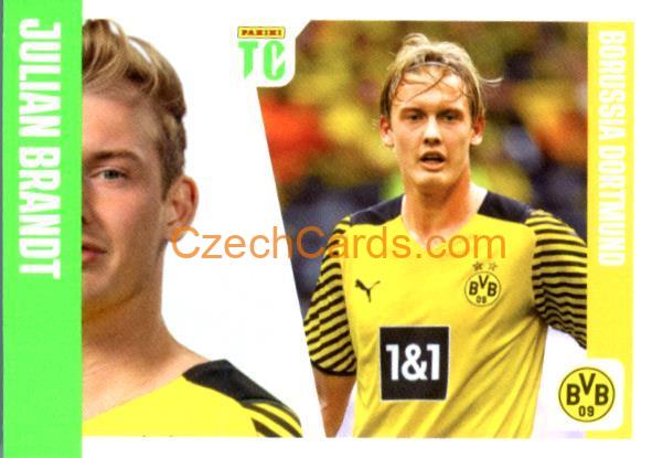 Julian Brandt 2022 Panini Top Class Sticker #272