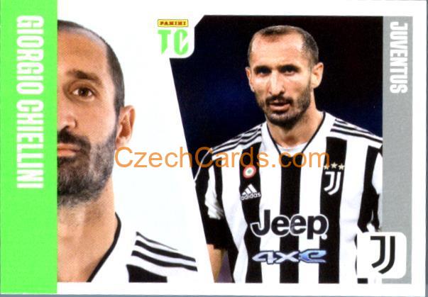 Giorgio Chiellini 2022 Panini Top Class Sticker #317
