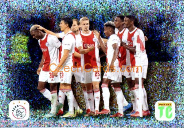 Celebration AFC Ajax 2022 Panini Top Class Sticker foil #329