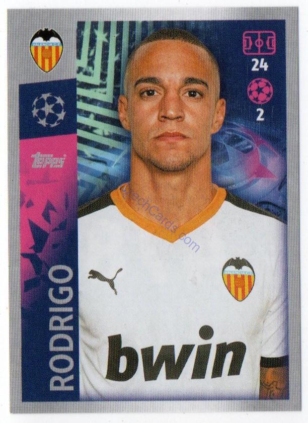 Rodrigo Moreno 2019/20 Topps sticker #478