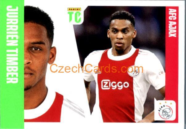 Jurriën Timber 2022 Panini Top Class Sticker #342