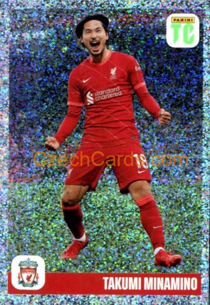 Takumi Minamino 2022 Panini Top Class Sticker foil #354