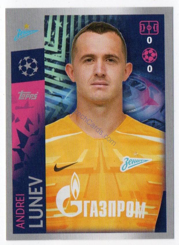 Andrei Lunev 2019/20 Topps sticker #482