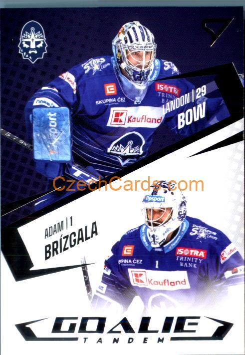 BOW, BRÍZGALA 2023/24 SportZoo Tipsport ELH Goalie Tandem #GT-14