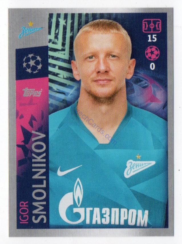 Igor Smolnikov 2019/20 Topps sticker #484