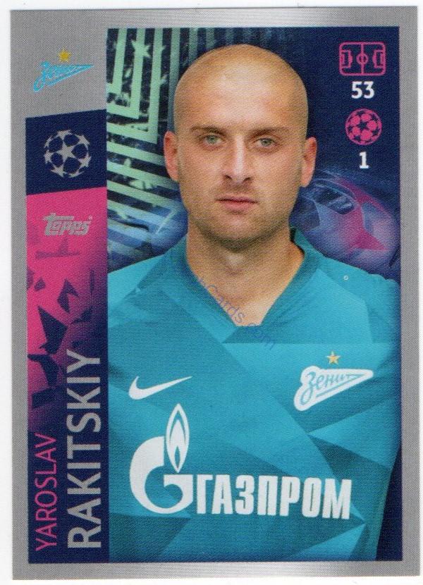 Yaroslav Rakitskiy 2019/20 Topps sticker #486
