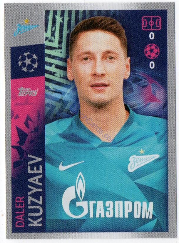 Daler Kuzyaev 2019/20 Topps sticker #491