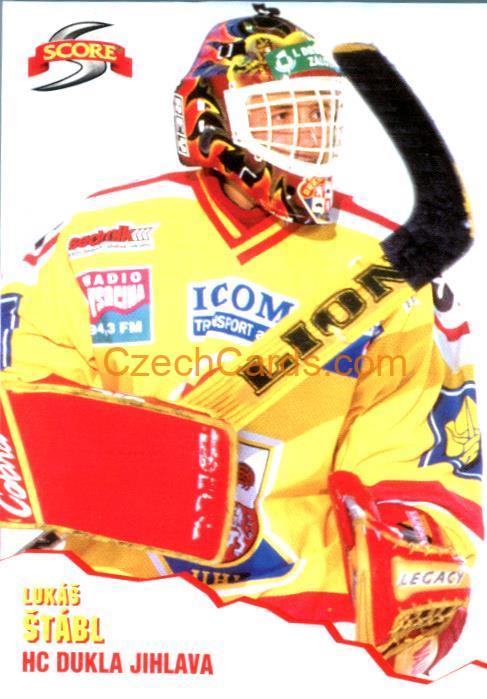 Lukáš Štábl 1999/00 DZ Liga Score Red #37